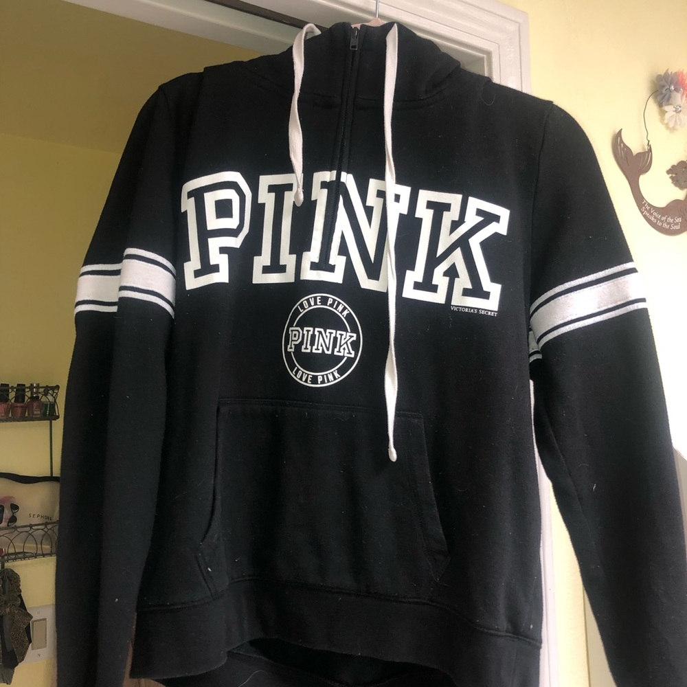Pink Victoria  Secret pullover hoodie